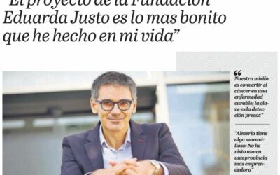 Entrevista al director de la fundación en el diario La Voz de Almería